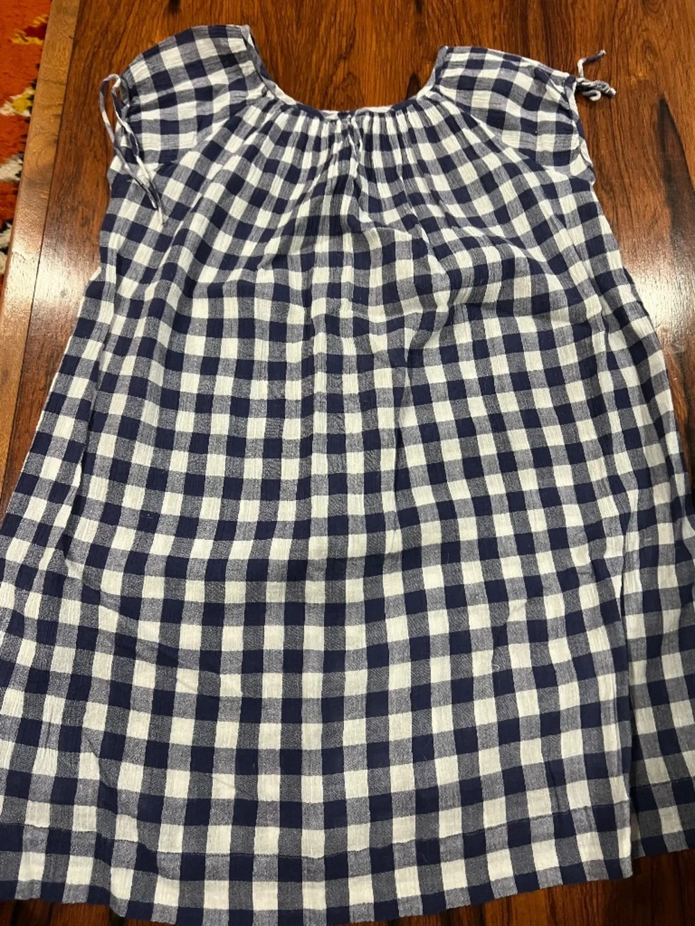 Bonpoint Girls Gingham Dress Size 10